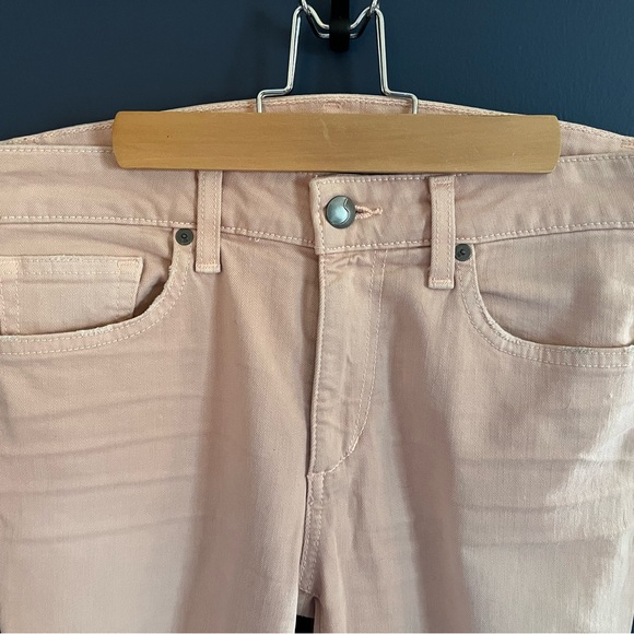 JOE’S Jeans Pale Pink Distressed Flawless Icon Midrise Skinny Jeans Size 26” - Picture 4 of 8